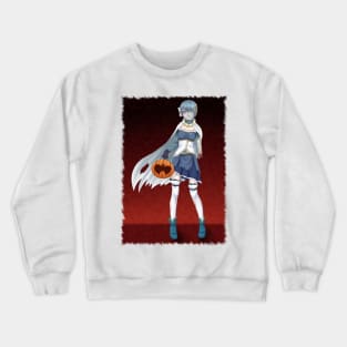 Mummy Sayaka Background Jagged Crewneck Sweatshirt